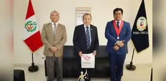 Presidente de la Asociación Nacional de Magistrados del Perú visitó Corte de Piura