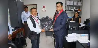 Corte de Piura entrega chalecos y material de bioseguridad para notificadores Corte de Piura entrega chalecos y material de bioseguridad para notificadores