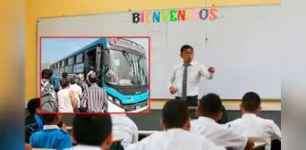 Minedu anuncia que no habrá clases presenciales en colegios públicos de Lima por paro de transportistas