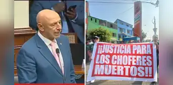 Congresista José Cueto manda mensaje a transportistas por incremento de asesinatos: "Pónganse láminas antibalas" Congresista José Cueto manda mensaje a transportistas por incremento de asesinatos: "Pónganse láminas antibalas"