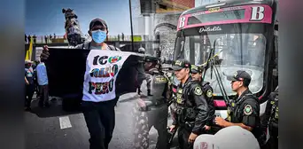 ¿Hasta qué hora es el paro de transporte hoy 10 de abril? Sigue EN VIVO la protesta en el Congreso