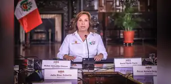 Dina Boluarte exhorta al Congreso a debatir proyecto de terrorismo urbano en medio de crisis por inseguridad