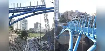 Puente turístico Miraflores–Barranco entra a su fase final: últimas plataformas serán colocadas a fin de mes Puente turístico Miraflores–Barranco entra a su fase final: últimas plataformas serán colocadas a fin de mes