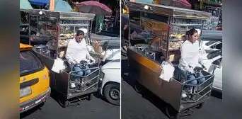Ambulante transformó su carreta de desayunos en un coche eléctrico y es furor en redes: “Cosecha peruana” Ambulante transformó su carreta de desayunos en un coche eléctrico y es furor en redes: “Cosecha peruana”