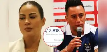 Christian Cueva responde a nueva denuncia de Pamela López y muestra fotos de los depósitos que realizó para sus hijos