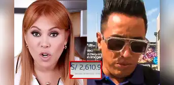 Christian Cueva muestra recibos de pago que realizó para sus hijos, pero Magaly Medina lo expone: "Oportunistas" Christian Cueva muestra recibos de pago que realizó para sus hijos, pero Magaly Medina lo expone: "Oportunistas"