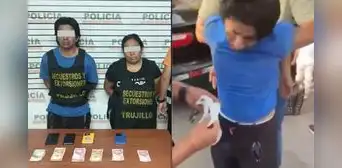 Madre finge secuestro de su hija para extorsionar al padre: detienen a implicados tras cobrar el dinero en Trujillo