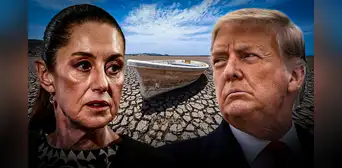 Trump lanza nueva amenaza a México por "robarle" agua de Texas: no descarta imponer más aranceles y sanciones Trump lanza nueva amenaza a México por "robarle" agua de Texas: no descarta imponer más aranceles y sanciones