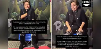 Indignación en Argentina: anciana peruana sufre ataque xenófobo mientras era intervenida por vender medias en la calle Indignación en Argentina: anciana peruana sufre ataque xenófobo mientras era intervenida por vender medias en la calle