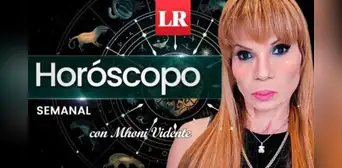 El horóscopo de Mhoni Vidente del 21 al 27 de abril de abril: predicciones y buenos augurios para esta semana