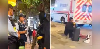 Serenos querían desalojar a persona ciega y ‘Batman’ lo defiende: “El verdadero Caballero de la Noche”