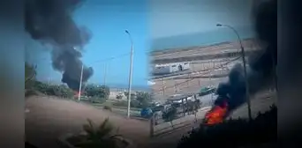 Vehículo se incendia en plena vía pública en la Costa Verde, San Miguel: bomberos atienden la emergencia Vehículo se incendia en plena vía pública en la Costa Verde, San Miguel: bomberos atienden la emergencia