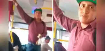 Peruano desenmascaró las mentiras de hombre que pedía dinero en bus de Lima: “Dijiste que eras constructor, ahora eres pescador”
