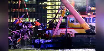 Cierra la empresa de helicópteros involucrada en accidente aéreo en Nueva York que dejó 6 muertos en el río Hudson Cierra la empresa de helicópteros involucrada en accidente aéreo en Nueva York que dejó 6 muertos en el río Hudson