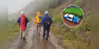Un menor fallecido y tres desaparecidos deja huaico en la sierra de La Libertad Un menor fallecido y tres desaparecidos deja huaico en la sierra de La Libertad