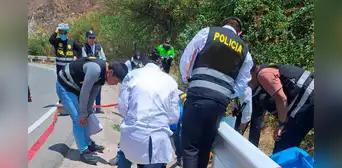 Cusco: padre e hijo mueren en accidente de carretera Cusco: padre e hijo mueren en accidente de carretera