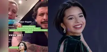 Nodal reaccionó a frase de su esposa Ángela Aguilar durante transmisión con Kunno y fans comentan: "¡Se burló!"