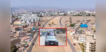 Vía Expresa Sur ya está al 100 %: así luce la ruta de carriles auxiliares hacia la Panamericana Sur