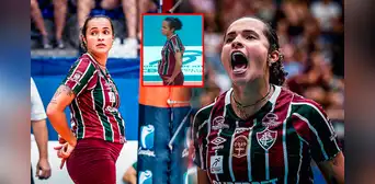 Voleibolista sorprende al jugar partido con 5 meses de embarazo en Brasil: asegura que médicos le dieron permiso