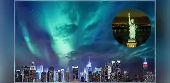 Nueva York se ilumina con aurora boreal: cuándo y dónde podrás disfrutar mejor de este increíble fenómeno
