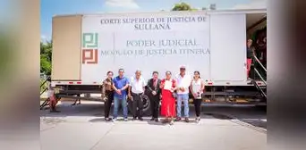 Camión itinerante se instaló en Plaza de Armas de Querecotillo para atender demandas de alimentos y rectificación Camión itinerante se instaló en Plaza de Armas de Querecotillo para atender demandas de alimentos y rectificación