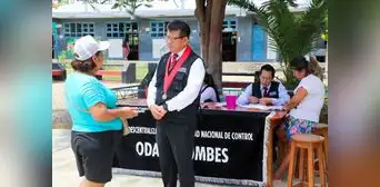 ODANC Tumbes atiende quejas judiciales en I.E. César Vallejo con programa itinerante de justicia ODANC Tumbes atiende quejas judiciales en I.E. César Vallejo con programa itinerante de justicia