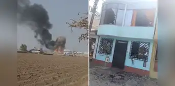 Onda expansiva tras explosión en Lurín alcanza un kilómetro a la redonda y deja casas afectadas