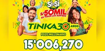 Resultados de La Tinka de este miércoles 16 de abril: números ganadores, premios y el Pozo Millonario Resultados de La Tinka de este miércoles 16 de abril: números ganadores, premios y el Pozo Millonario