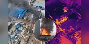 Incendio en Lurín: OEFA vigila presencia de gases tóxicos tras explosión de almacén que dejó más de 15 heridos Incendio en Lurín: OEFA vigila presencia de gases tóxicos tras explosión de almacén que dejó más de 15 heridos