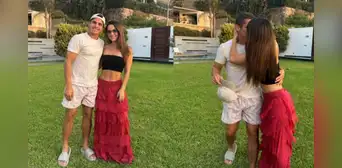 Futbolista Aldo Corzo sorprende al presentar a famosa actriz como su novia y desata revuelo en redes sociales Futbolista Aldo Corzo sorprende al presentar a famosa actriz como su novia y desata revuelo en redes sociales