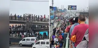 Masiva compra de pescado en Callao: ciudadanos llenan puente Gambetta para ingresar al terminal pesquero Masiva compra de pescado en Callao: ciudadanos llenan puente Gambetta para ingresar al terminal pesquero