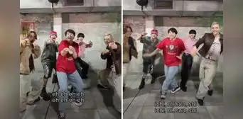 Peruano le enseñó los clásicos pasos de cumbia a grupo japonés y es furor en redes: “Peruanizando”