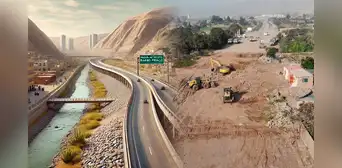 Luego de 8 años de espera, avanza la autopista de 40 kilómetros que unirá Lima y Chosica en 20 minutos Luego de 8 años de espera, avanza la autopista de 40 kilómetros que unirá Lima y Chosica en 20 minutos