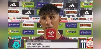 José Manzaneda explotó contra el árbitro tras derrota de Los Chankas ante Alianza Lima: "Se ganó por el VAR" José Manzaneda explotó contra el árbitro tras derrota de Los Chankas ante Alianza Lima: "Se ganó por el VAR"