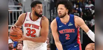 Juego New York Knicks vs Detroit Pistons EN VIVO, NBA: se viene el primer cuarto del partido de basket con Karl-Anthony Towns Juego New York Knicks vs Detroit Pistons EN VIVO, NBA: se viene el primer cuarto del partido de basket con Karl-Anthony Towns