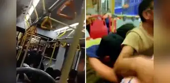 Con gritos y llantos, así fue el pánico dentro del Metropolitano durante balacera: “Acelera, por favor” Con gritos y llantos, así fue el pánico dentro del Metropolitano durante balacera: “Acelera, por favor”