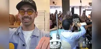 Joe Jonas elige una panadería venezolana en Miami para encontrarse con sus fans y promocionar su nuevo sencillo
