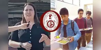 Estudiante de EE. UU. en la UNI se asombra al ver colas desde las 7 a. m. en comedor: "Allá no nos sirven la comida" Estudiante de EE. UU. en la UNI se asombra al ver colas desde las 7 a. m. en comedor: "Allá no nos sirven la comida"