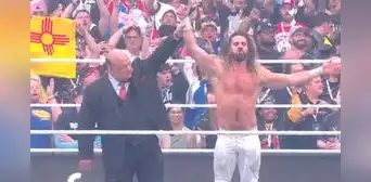 Seth Rollins gana la triple amenaza tras cobrar el favor que le debía Paul Heyman en la lucha estelar de Wrestlemania 41 Seth Rollins gana la triple amenaza tras cobrar el favor que le debía Paul Heyman en la lucha estelar de Wrestlemania 41