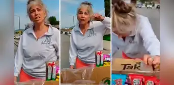 Mujer insulta y agrede a vendedora mexicana embarazada en California con comentarios xenófobos: "Aquí se habla inglés"