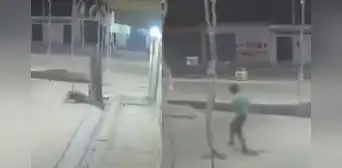 Se fue sin nada y herido: ladrón se lanza desde segundo piso de pollería para escapar en Iquitos Se fue sin nada y herido: ladrón se lanza desde segundo piso de pollería para escapar en Iquitos