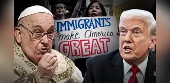 El papa Francisco y su dura postura sobre las deportaciones de Trump: ''Atentan contra la dignidad humana de los inmigrantes'' El papa Francisco y su dura postura sobre las deportaciones de Trump: ''Atentan contra la dignidad humana de los inmigrantes''