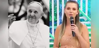 Brunella Horna lamenta el fallecimiento del papa Francisco y comparte emotiva foto de su encuentro: “Que su ejemplo nos inspire”