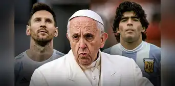 Papa Francisco y la vez que eligió quién era mejor futbolista entre Messi y Maradona: "Yo agrego un tercero" Papa Francisco y la vez que eligió quién era mejor futbolista entre Messi y Maradona: "Yo agrego un tercero"