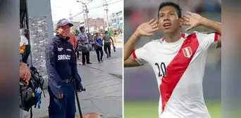 Sereno de San Juan de Lurigancho sorprende con su parecido con Edison Flores: "La calle está dura"
