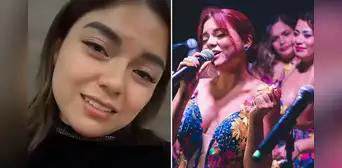Briela Cirilo estalla contra seguidor que la acusó de lucir con sueño en concierto de Corazón Serrano: "Si no tienes plata..." Briela Cirilo estalla contra seguidor que la acusó de lucir con sueño en concierto de Corazón Serrano: "Si no tienes plata..."