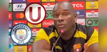 DT de Barcelona responde fuerte a las críticas tras perder con Universitario en Ecuador: "Miren al Manchester City" DT de Barcelona responde fuerte a las críticas tras perder con Universitario en Ecuador: "Miren al Manchester City"
