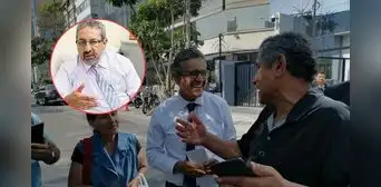 José Domingo Pérez reaparece en protesta a favor de los fiscales Lava Jato y en contra de Juan Fernández Jerí