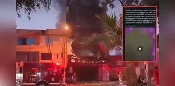 “Tus trabajadores se van a morir”: video revela extorsión al almacén incendiado en Los Olivos “Tus trabajadores se van a morir”: video revela extorsión al almacén incendiado en Los Olivos