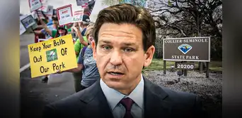 Proyecto de ley en Florida que prohíbe estas construcciones en parques estatales como respuesta a un plan de Ron DeSantis Proyecto de ley en Florida que prohíbe estas construcciones en parques estatales como respuesta a un plan de Ron DeSantis